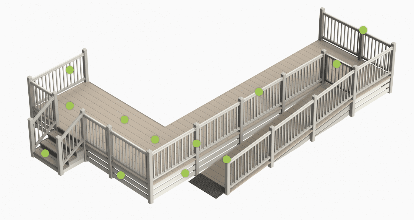 decking part descriptions